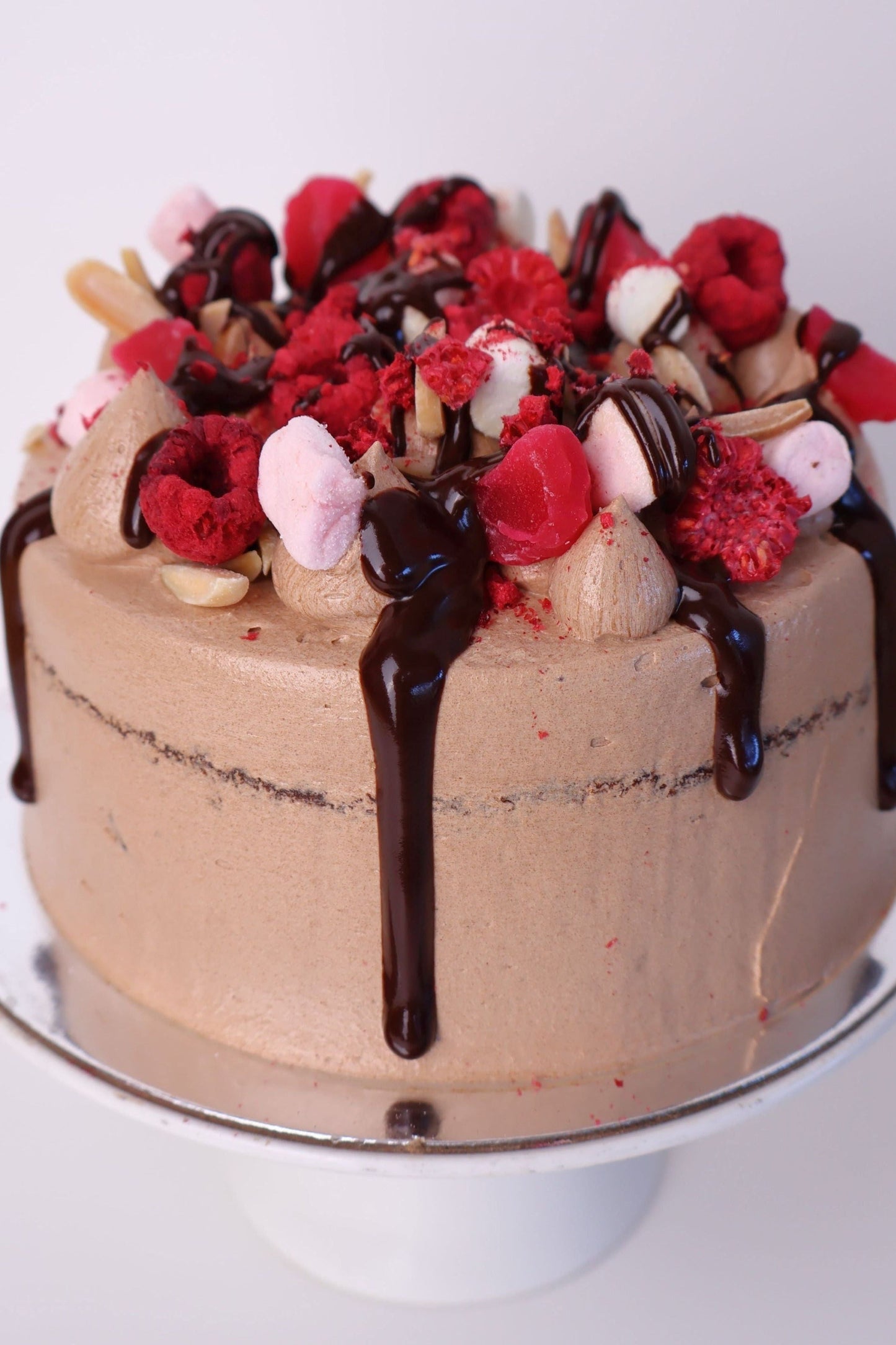 Chocolate Raspberry Rocky Road