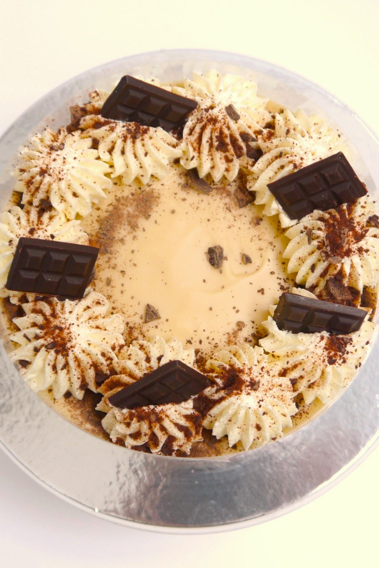 Triple Chocolate & Rum Cheesecake