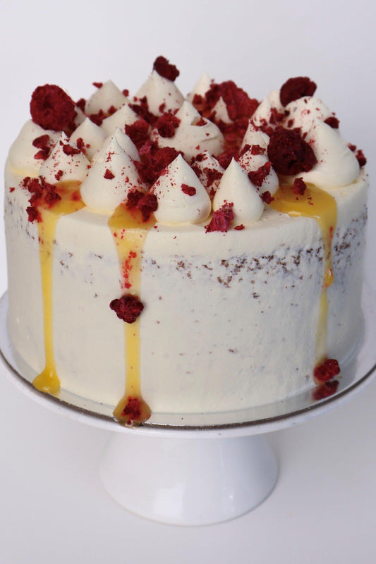 Lemon Curd and Raspberry