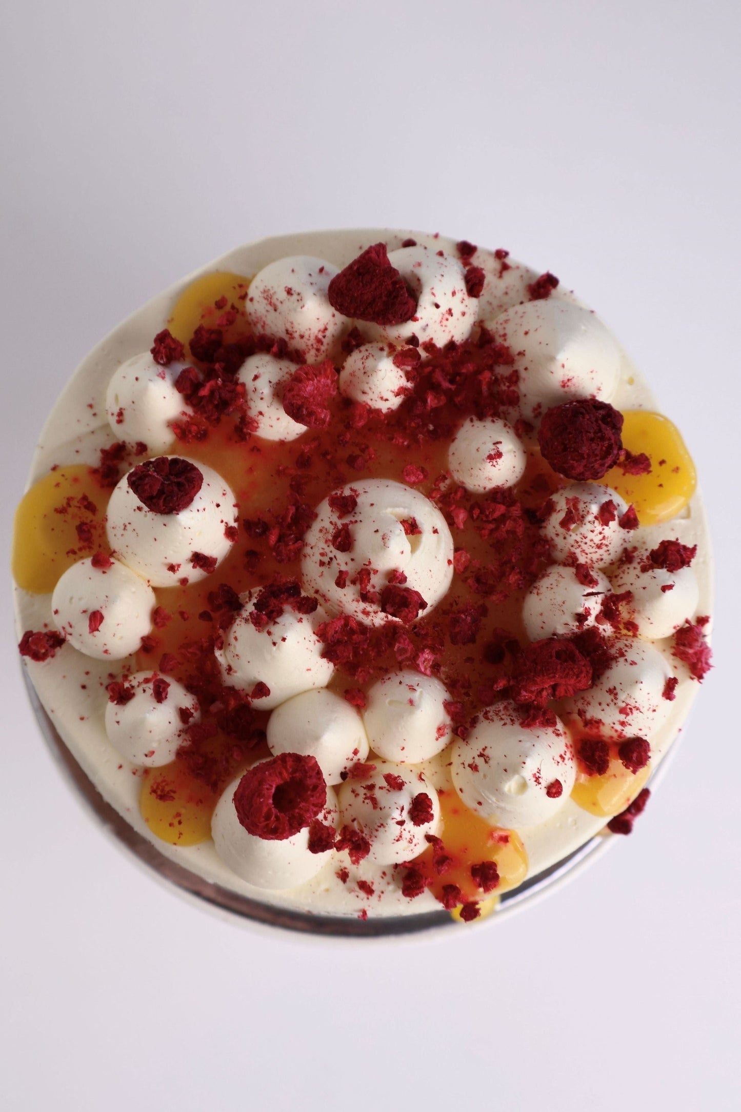 Lemon Curd and Raspberry