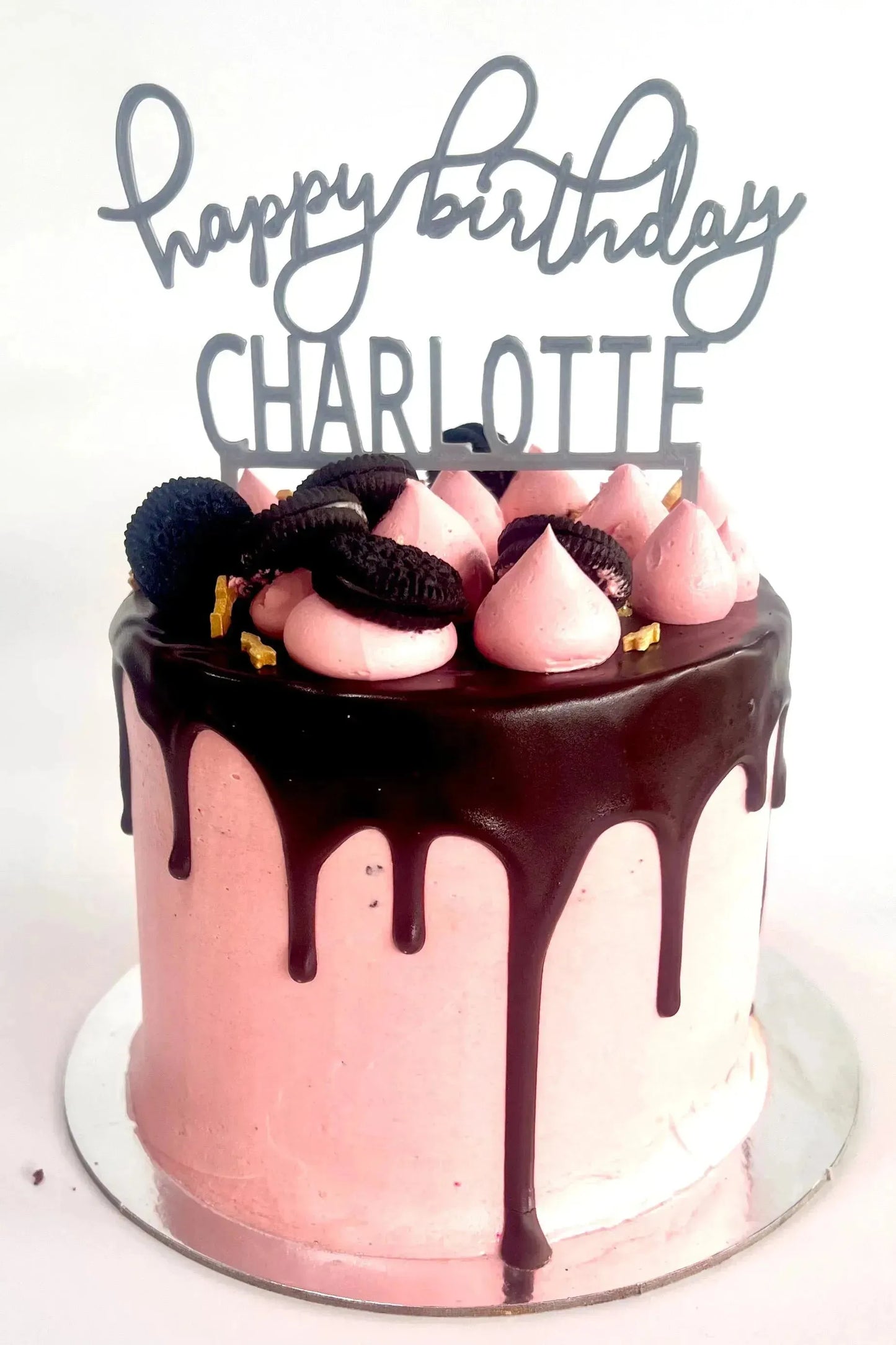 Custom 3D printed cake toppers