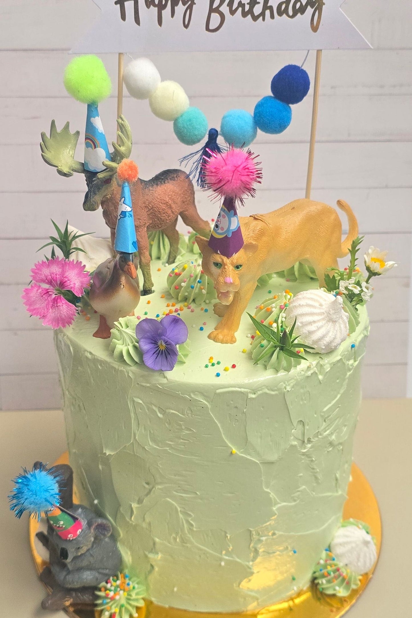 Party Animals, 3 layer cake