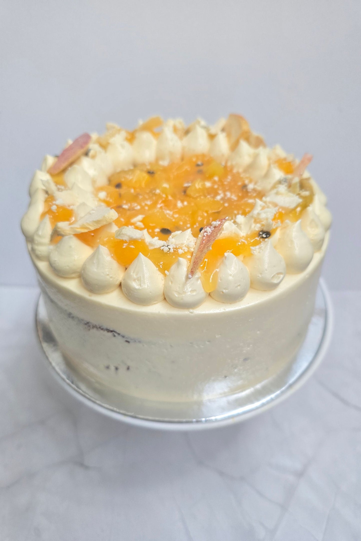 Peach and Passionfruit