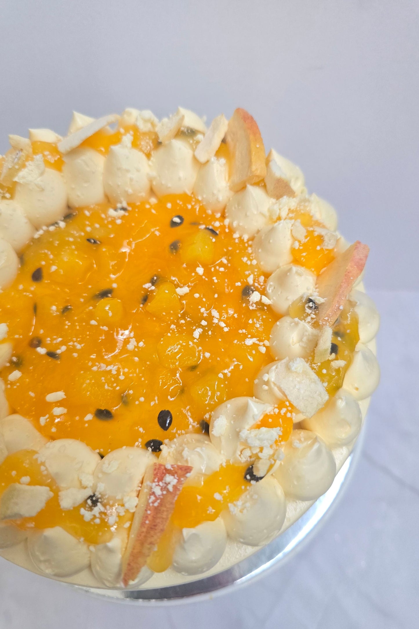 Peach and Passionfruit