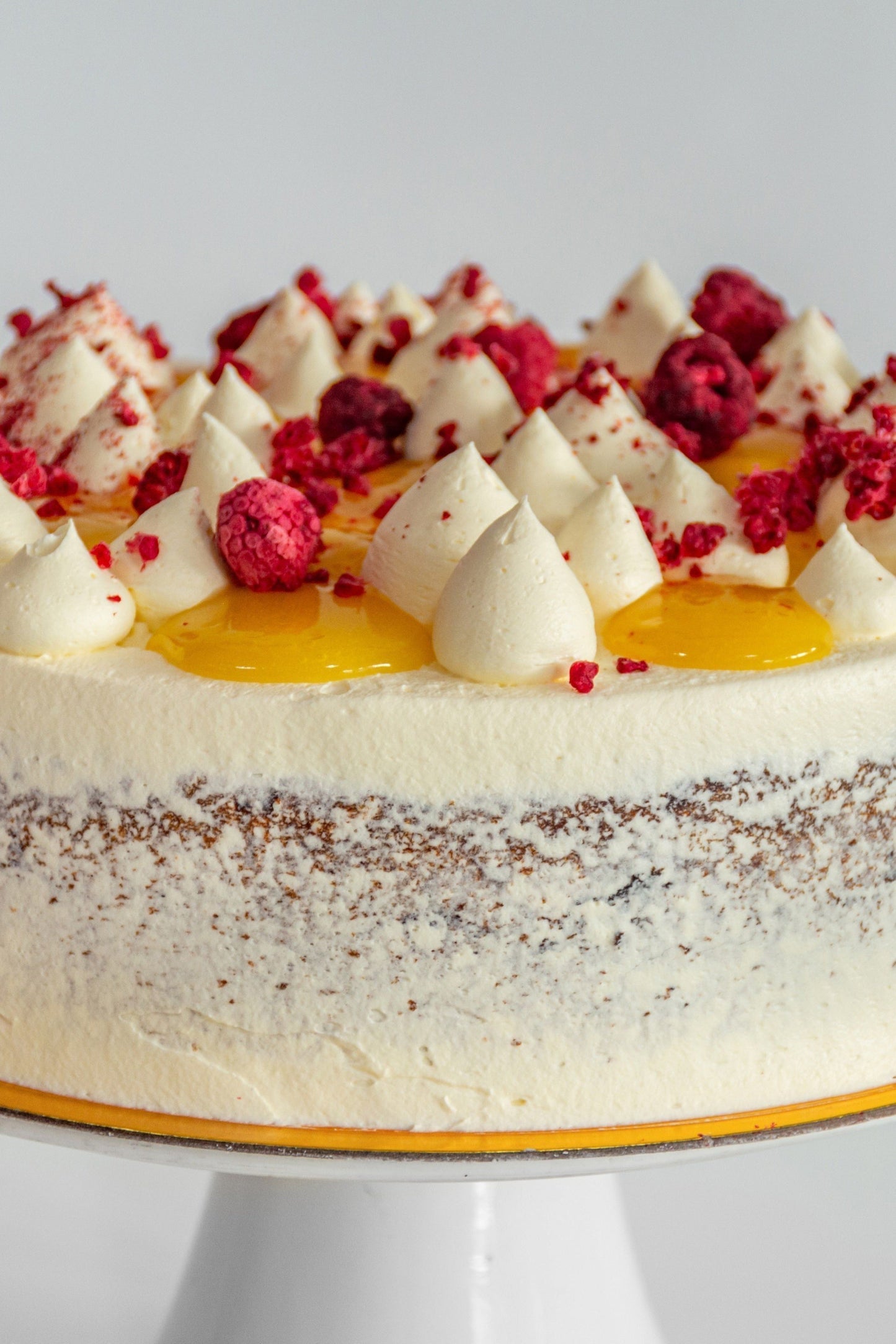 Lemon Curd and Raspberry