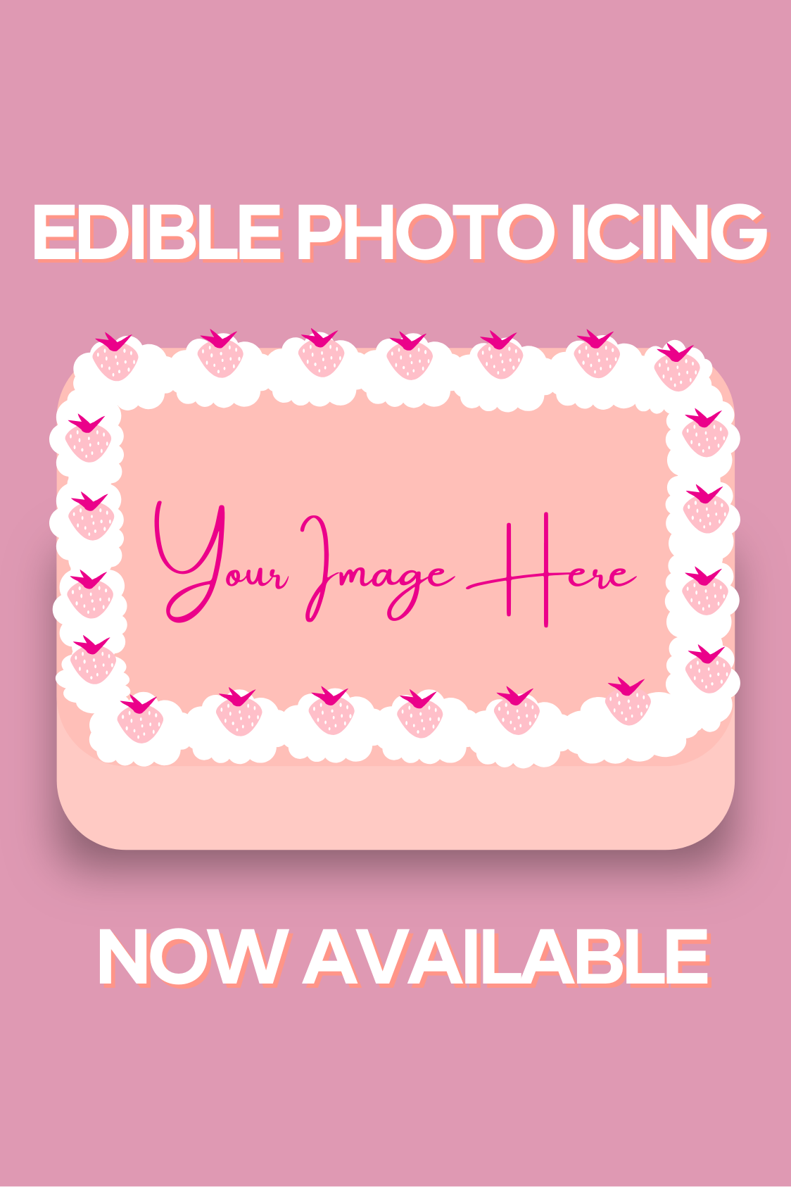 Edible A4 Sheet of Icing