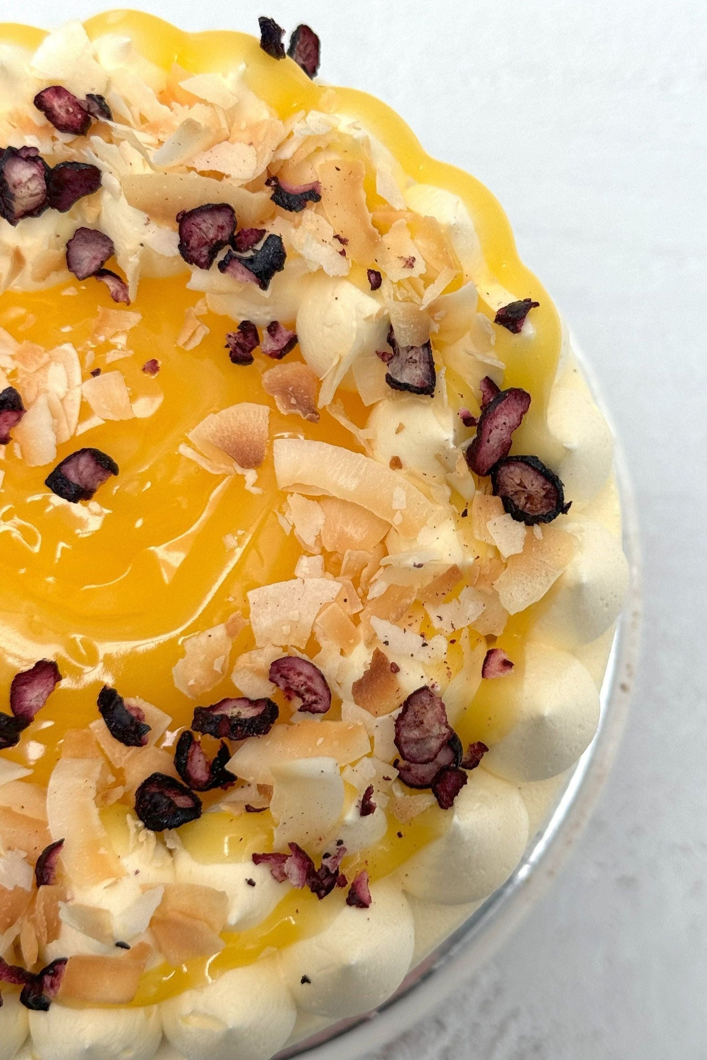 Lemon, Blueberry and Coconut