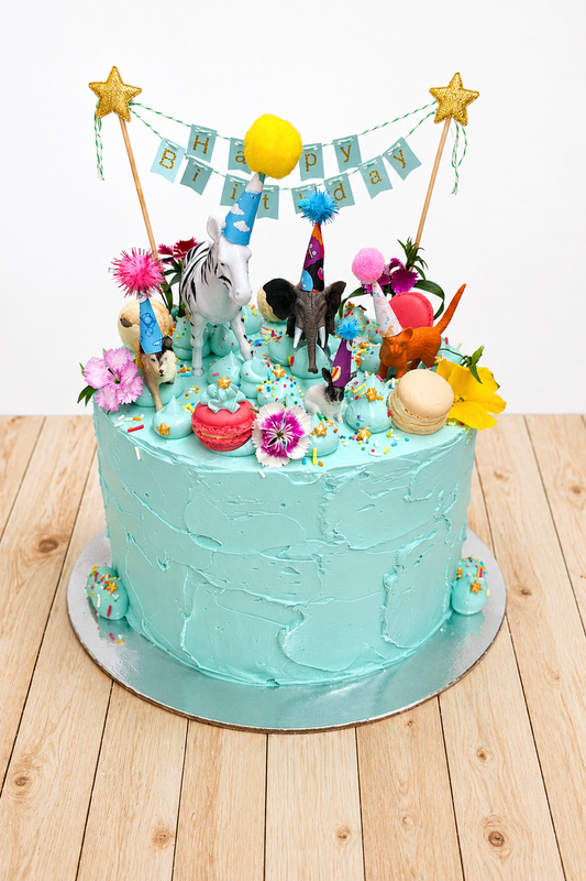 Party Animals, 3 layer cake