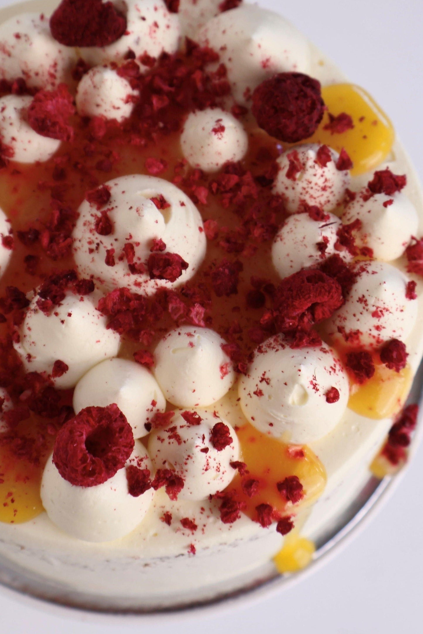 Lemon Curd and Raspberry