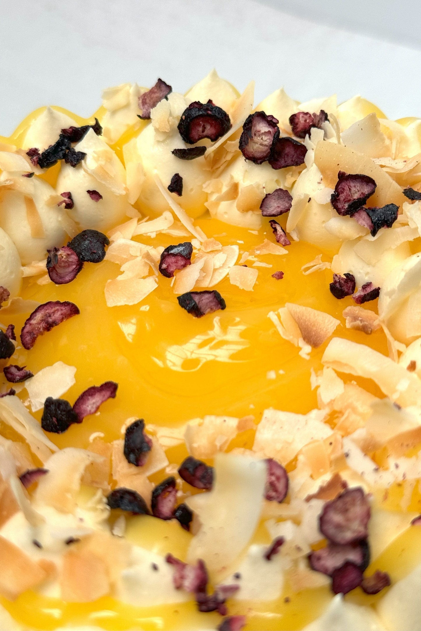 Lemon, Blueberry and Coconut
