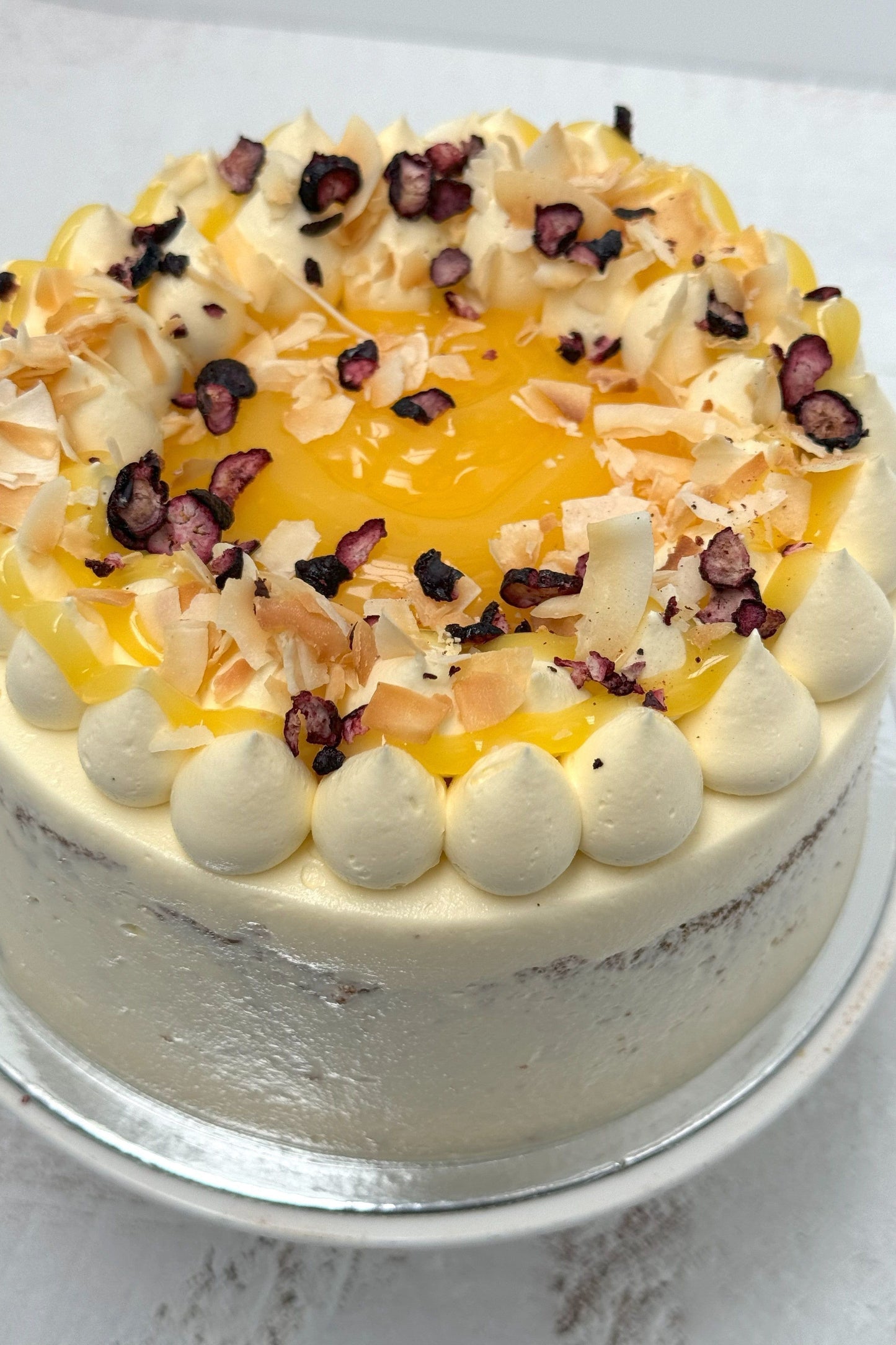 Lemon, Blueberry and Coconut