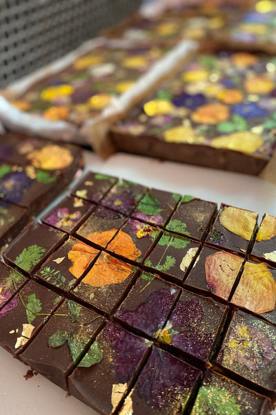 Valentines' Day Floral Chocolate Crunch