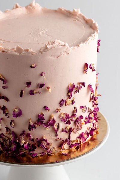 Lux Rose Petal 3 Layer Cake
