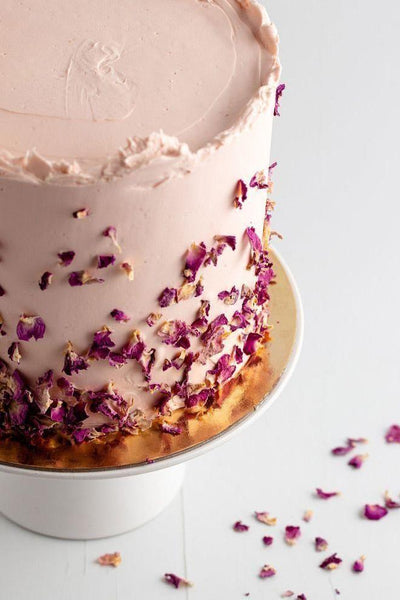 Lux Rose Petal 3 Layer Cake