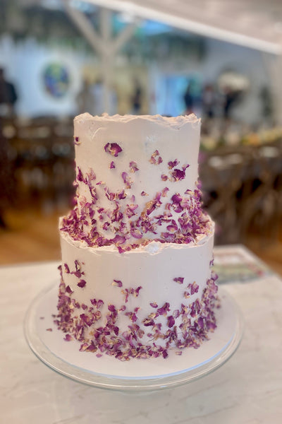 Lux Rose Petal 3 Layer Cake