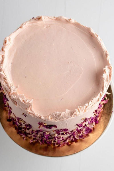 Lux Rose Petal 3 Layer Cake