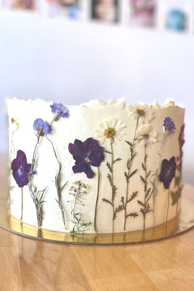 Floral Garden 3 Layer Cake