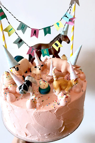 Party Animals, 3 layer cake